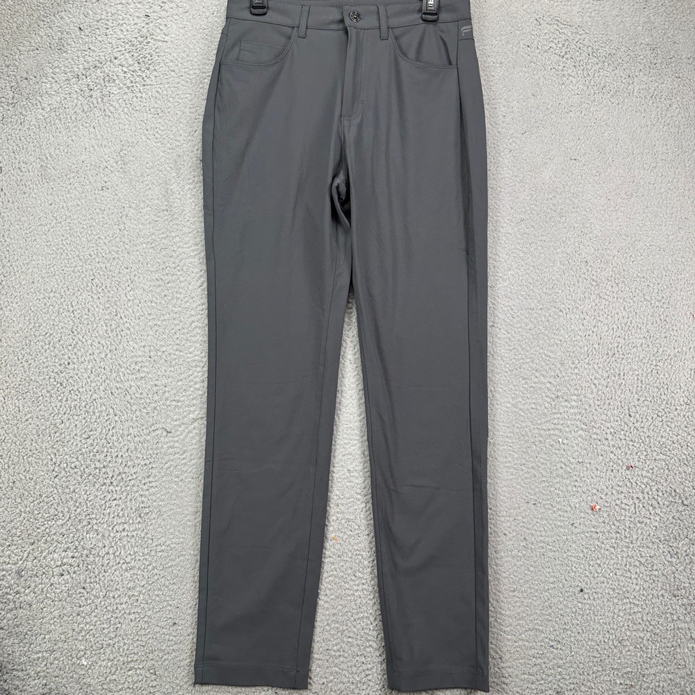 Fabletics Men's Gray Slim Performance Pants